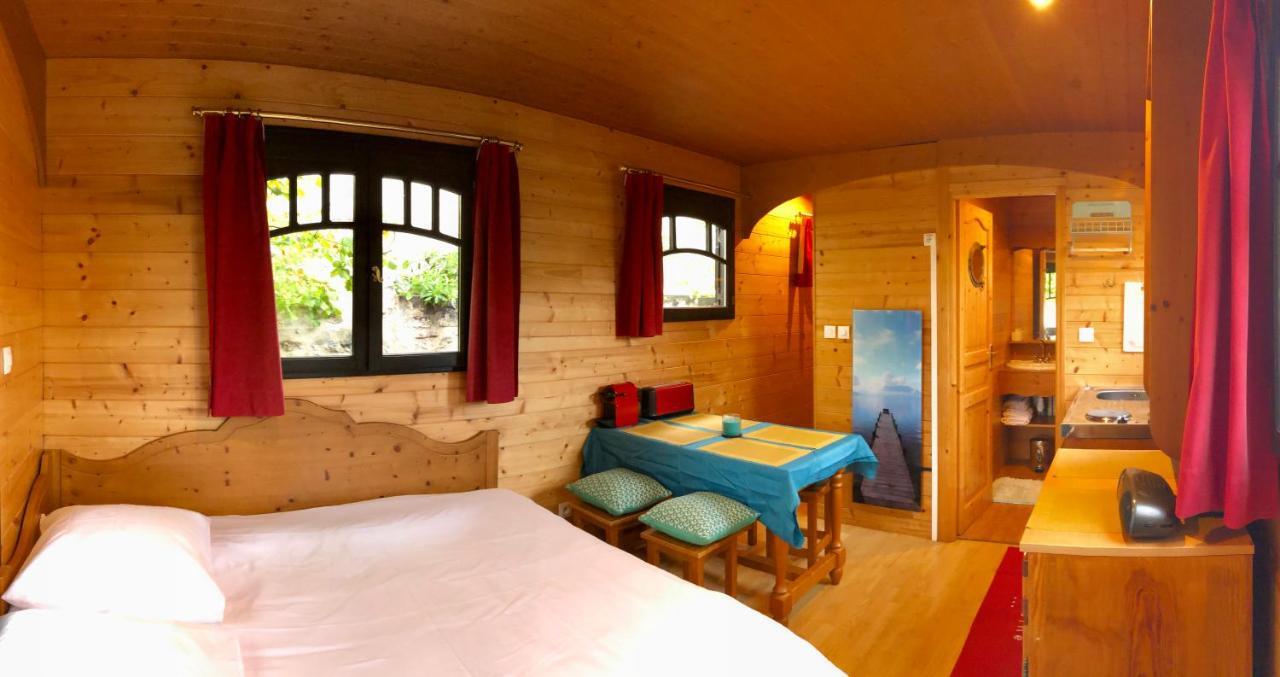 Millygite Roulotte - 4 Seasons Chalet-On-Wheels Villa Dış mekan fotoğraf